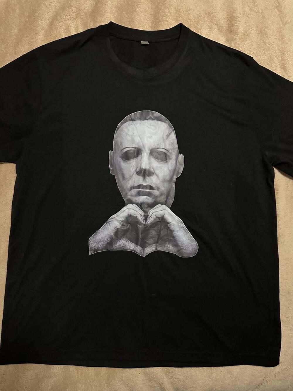 Michael Myers Graphic T-Shirt Black XL